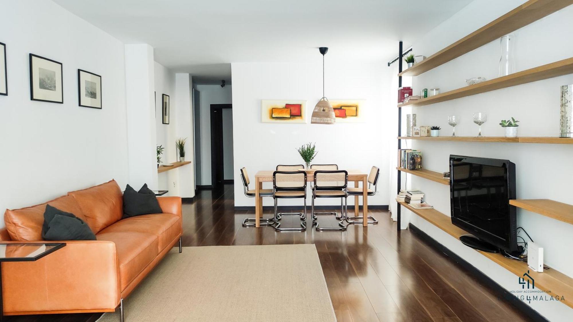 דירות Living4Malaga Sun&Terrace Penthouse מראה חיצוני תמונה