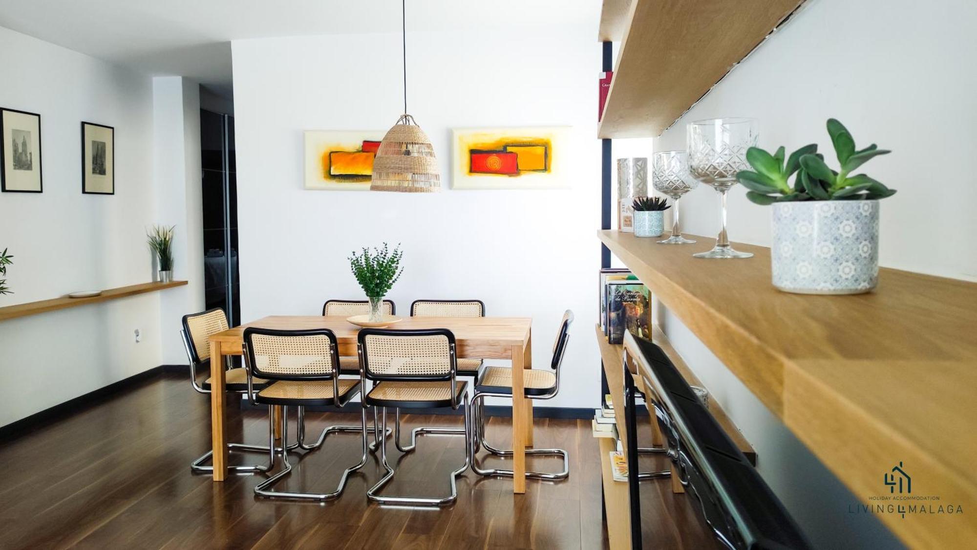 דירות Living4Malaga Sun&Terrace Penthouse מראה חיצוני תמונה