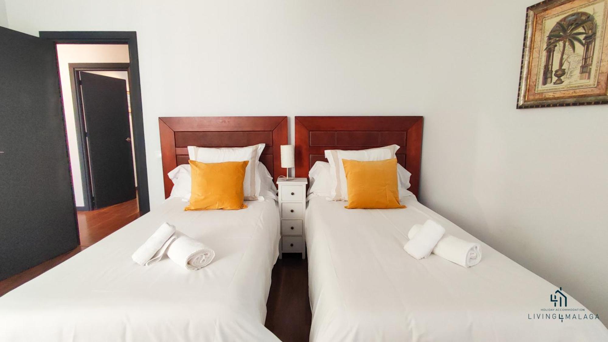 דירות Living4Malaga Sun&Terrace Penthouse מראה חיצוני תמונה